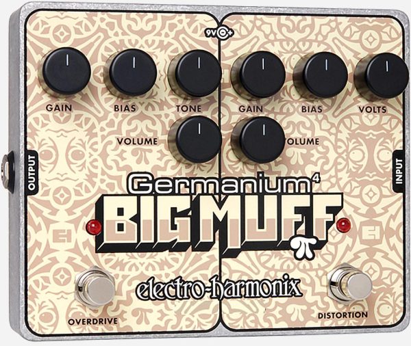 Electro Harmonix Germanium 4 Big Muff Pi Overdrive Distortion Guitar Pedal Online Hot Sale