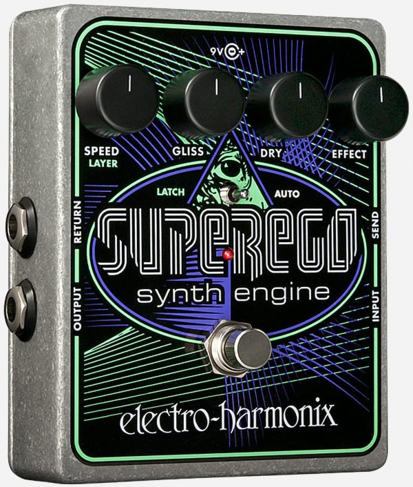 Electro Harmonix Superego Synth Engine Guitar Pedal For Discount