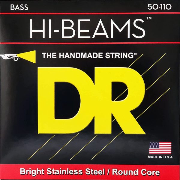 DR Strings ER-50 Hi-Beam Bass Strings 50-110 For Sale