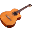 Cordoba C5-CE Acoustic Electric Classical Guitar African Mahogany Natural Finish on Sale