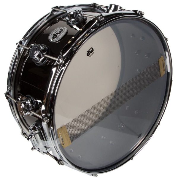 Drum Workshop Black Nickel Over Brass 6.5x14 Snare Drum Discount