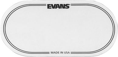 Evans EQ Bass Drumhead Patch Clear Double For Sale