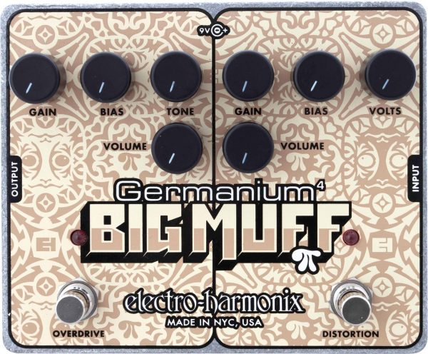 Electro Harmonix Germanium 4 Big Muff Pi Overdrive Distortion Guitar Pedal Online Hot Sale