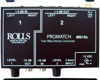 Rolls MB15B ProMatch Stereo Signal Converter Direct Box Sale