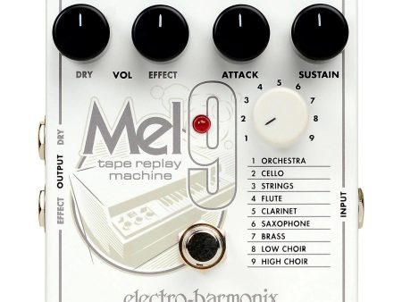 Electro Harmonix Mel9 Tape Replay Machine Pedal Supply