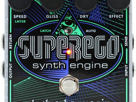 Electro Harmonix Superego Synth Engine Guitar Pedal For Discount