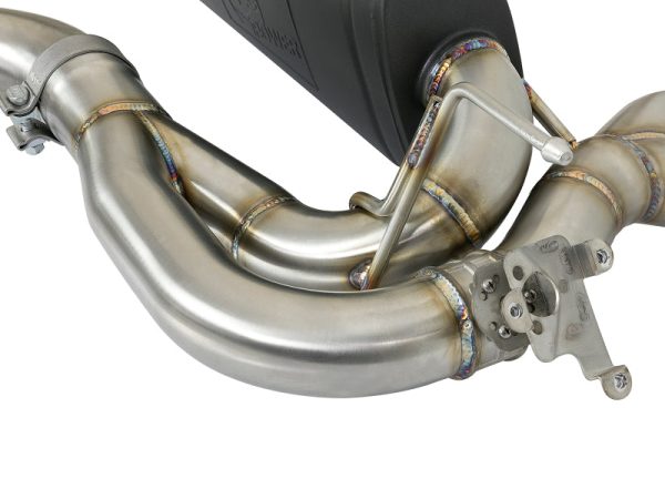 aFe MACH Force-Xp 2-1 2in SS Axle Back Exhaust w Black Tips 15+ BMW M3 M4 (F80 F82) L6 3.0L (tt) S55 Discount