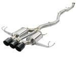 aFe Takeda 3in 304 SS Cat-Back Exhaust w  Tri-Black Tips 17-18 Honda Civic Type R L4 2.0L (t) Online Hot Sale