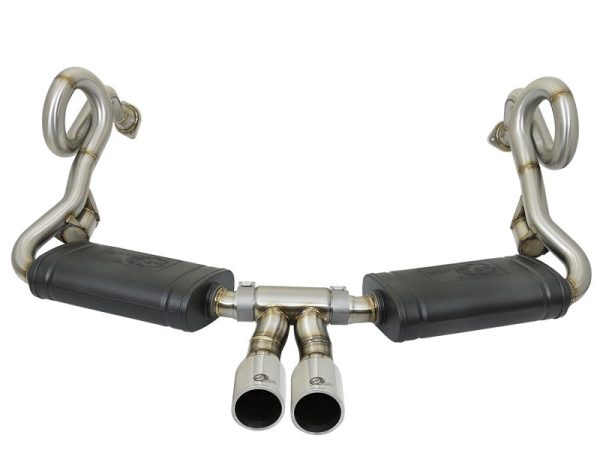 aFe MACHForce-Xp 2in 304 SS Cat-Back Exhaust w Polished Tips 13-16 Porsche Boxster Cayman 2.7L 3.4L on Sale