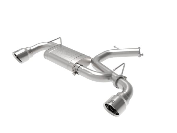 aFe Takeda Exhaust Axle-Back 19-20 Hyundai Veloster N 304SS Polished Dual Tips Exhaust Hot on Sale