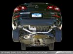 AWE Tuning VW CC Touring Edition Exhaust Dual Outlet - Diamond Black Tips Fashion