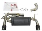 aFe MACHForce XP 16-17 BMW 340i iX 440i iX L6-3.0L (t) SS Axle-Back Exhaust w Black Tip Supply