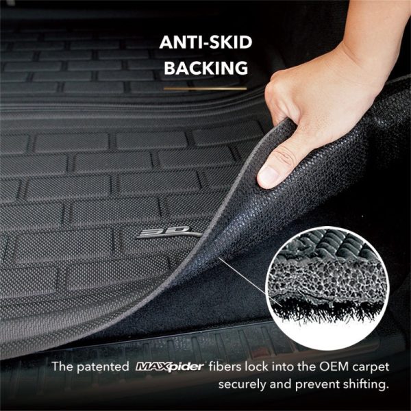 3D MAXpider 2016-2020 BMW 7 Series Kagu Cargo Liner - Black Supply