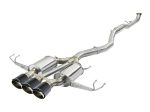 aFe Takeda 3in 304 SS Cat-Back Exhaust w  Carbon Fiber Tips 17-18 Honda Civic Type R L4 2.0L (t) Cheap