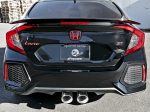 aFe Takeda 3in 304 SS Cat-Back Exhaust System w Polished Tips 2017+ Honda Civic Si (4dr) I4 1.5L (t) Fashion