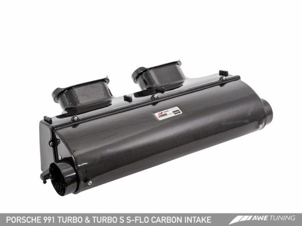 AWE Tuning Porsche 991 (991.2) Turbo and Turbo S S-FLO Carbon Intake on Sale