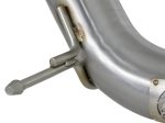 aFe Twisted Steel 3in Rear Down-Pipe Mid Pipe 2017+ Honda Civic Type R I4 2.0L (t) Sale