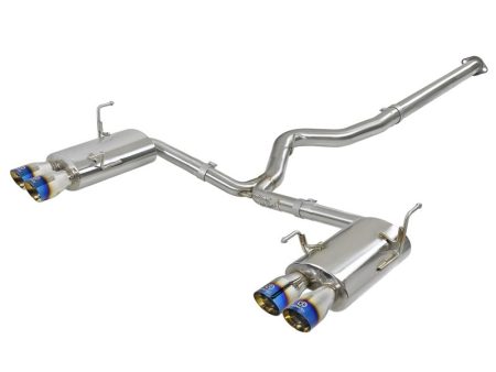 aFe Takeda 3in 304 SS Cat-Back Exhaust System 15-18 Subaru WRX WRX STI H4-2.0 2.5L (t) Cheap