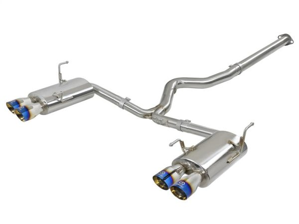 aFe Takeda 3in 304 SS Cat-Back Exhaust System 15-18 Subaru WRX WRX STI H4-2.0 2.5L (t) Cheap