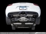 AWE Tuning Porsche 981 Performance Exhaust System - w Diamond Black Tips Online