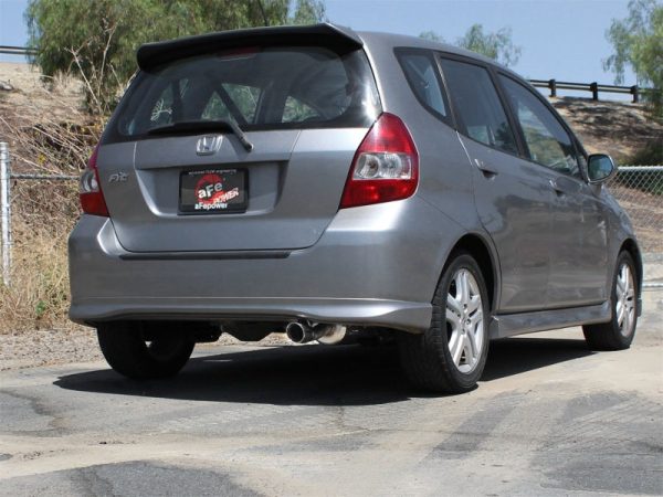 aFe POWER 07-08 Honda Fit L4-1.5L 2in. 304 SS Axle-Back Exhaust System Sale