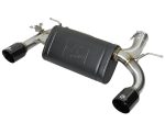 aFe MACHForce XP 16-17 BMW 340i iX 440i iX L6-3.0L (t) SS Axle-Back Exhaust w Black Tip Supply