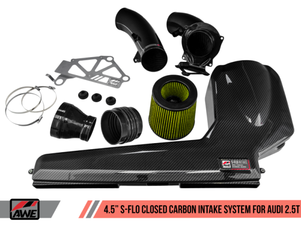 AWE Tuning Audi RS3   TT RS S-FLO Closed Carbon Fiber Intake Cheap