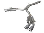 aFe 18-20 Audi RS5 Coupe MACH Force-Xp 3in to 2.5in 304 SS Axle-Back Exhaust System-Quad Polish Tips Discount