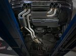 aFe MACH ForceXP 2.5 IN 304 Stainless Steel Cat-Back Exhaust System w  Black Tips 01-06 BMW M3 (E46) Hot on Sale