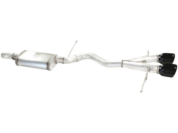 aFe MACHForce XP Exhaust 304SS Cat-Back w  BlackTips 2008 VW Golf R32 V5 3.2L Online now