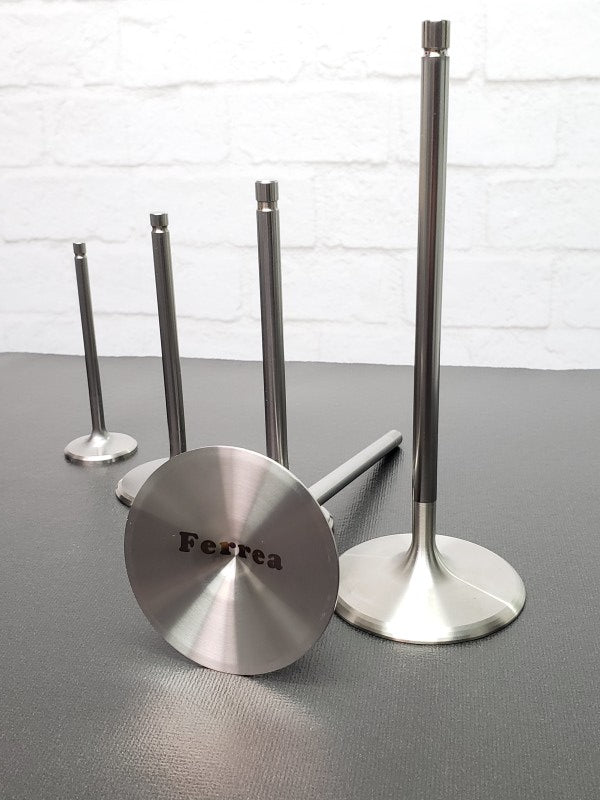 Ferrea Chevy Chry Ford SB 2.125in 5 16in 5.34in 12 Deg +.400 Titanium Comp Intake Valve - Set of 8 For Cheap