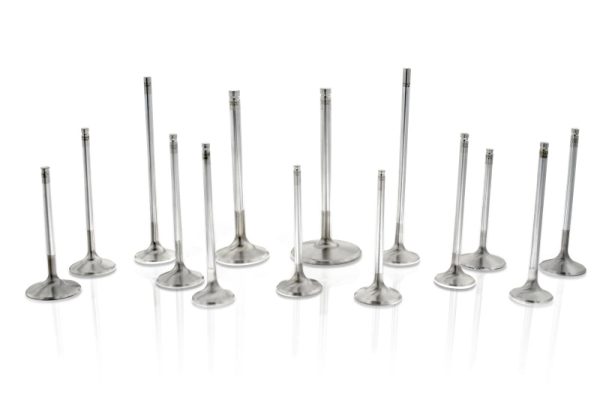 Ferrea Chevy SB 1.625in 11 32 5.160in 24 Deg Tulip Flo +.250 Comp Plus Exhaust Valve - Set of 8 Discount