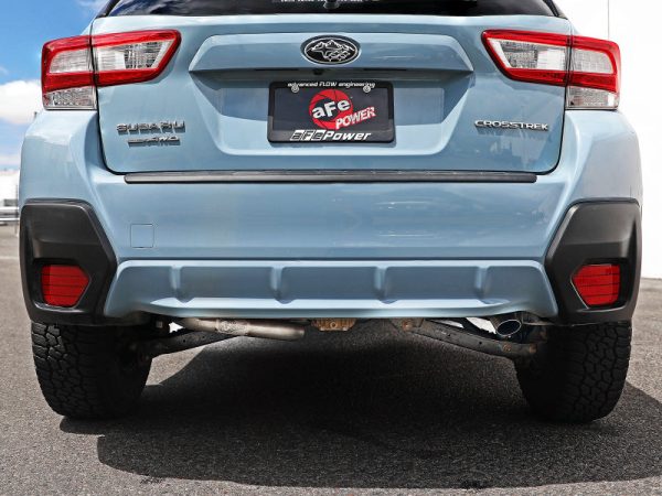 aFe POWER Takeda 2.5in 304 SS Cat-Back Exhaust System Subaru Crosstrek 18-19 H4-2.0L Online Sale