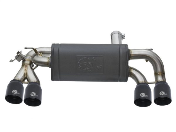 aFe MACHForce XP 3in - 2 1 2in Axle Back 304SS Exhaust w  Black Tips 16-17 BMW M2 (f87) Online now