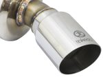 aFe POWER Takeda 16-17 Honda Civic I4-1.5L (t) 2.25-2.5in 304 SS CB Dual-Exit Exhaust Polish Tip Online now