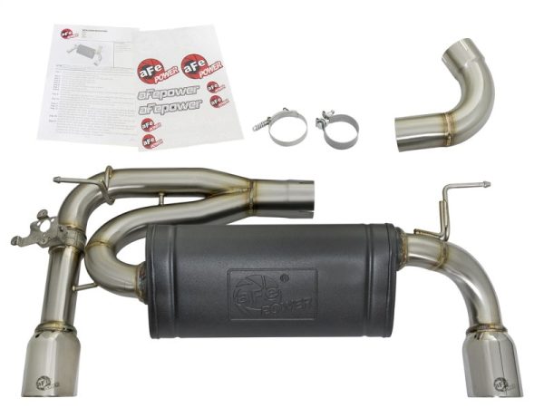 aFe MACHForce XP 16-17 BMW 340i iX 440i iX L6-3.0L (t) SS Axle-Back Exhaust w Polished Tips Online Hot Sale