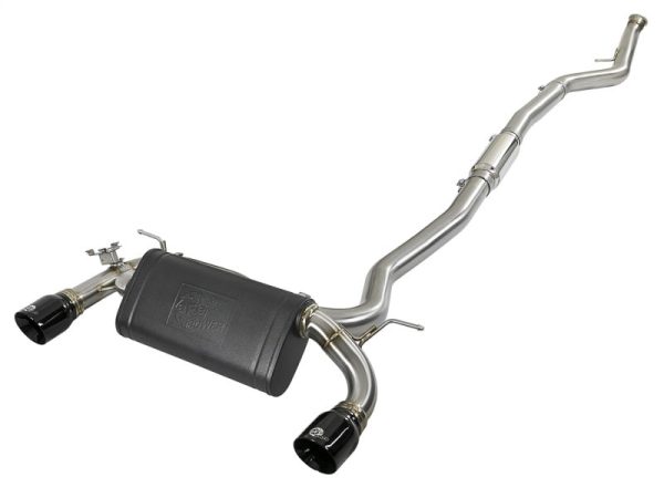 aFe MACH Force-Xp 3in 304 SS Cat-Back Exhaust w  Black Tips 12-15 BMW 335i (F30) L6 3.0L (t) N55 Discount