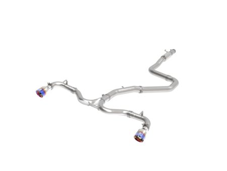 aFe Takeda 304SS Cat-Back Exhaust w Blue Flame Tips 2018 Hyundai Elantra GT Sport I4 1.6L (t) on Sale