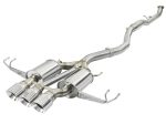 aFe Takeda 3in 304 SS Cat-Back Exhaust w  Tri-Polished Tips 17-18 Honda Civic Type R L4 2.0L (t) Online