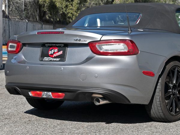 AFE FIAT 124 Spider I4-1.4L (t) Mach Force-Xp 2-1 2 In 304 Stainless Steel Axle-Back Exhaust Supply