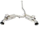 aFe Takeda Exhaust 304SS Dual Cat-Back w  Polished Tips 08-13 Mitsubishi Lancer Evo X L4 2.0L Turbo For Cheap