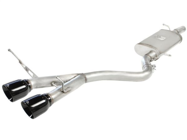 aFe MACHForce XP Exhaust 304SS Cat-Back w  BlackTips 2008 VW Golf R32 V5 3.2L Online now