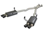 aFe MACH Force-Xp 2-1 2in 304 SS Cat-Back Exhaust w  Black Tips 05-08 BMW Z4 M Coupe (E86) L6 3.2L Hot on Sale