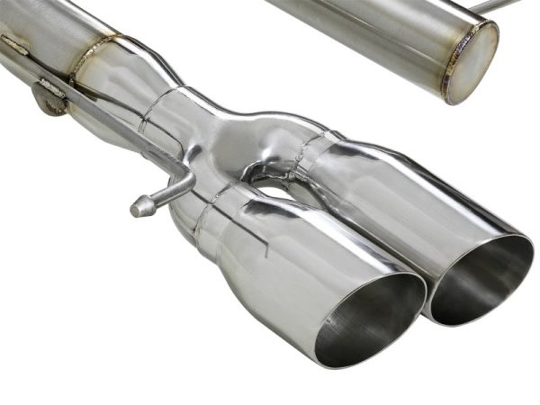 aFe MACHForce XP 08-13 BMW 135i L6-2.0L N54 N55 3in. 304 SS Axle-Back Exhaust w Polished Tips Online Hot Sale