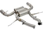 aFe MACHForce XP 2.5in Axle Back Stainless Exhaust w  Polished Tips 07-13 BMW 335i 3.0L L6 (E90 92) For Sale