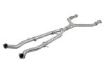 aFe Takeda 2.5in to 3in 304 SS Y-Pipe Exhaust System 16-18 Infiniti Q50 Q60 V6-3.0L (tt) For Discount