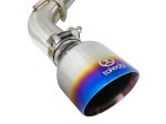 aFe POWER Takeda 2.5in 304 SS Axle-Back Exhaust w  Blue Flame Tips 17-19 Infiniti Q60 V6-3.0L (tt) on Sale