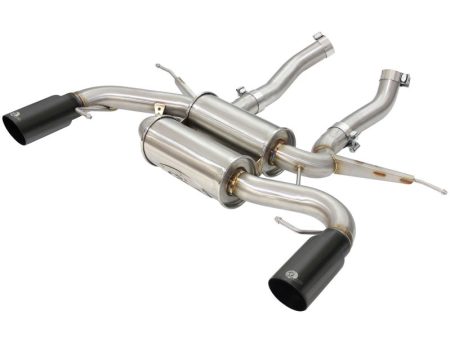 aFe MACHForce XP 2.5in Axle Back Stainless Exhaust w  Black Tips 07-13 BMW 335i 3.0L L6 (E90 92) N55 Sale